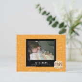 Zuneigung Postkarte (Stehend Vorderseite)