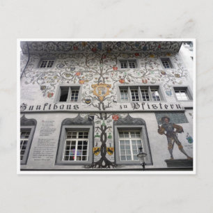 zunfthaus Lucerne Postkarte