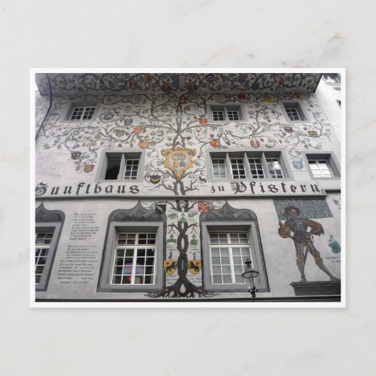 zunfthaus Lucerne Postkarte (Vorderseite)