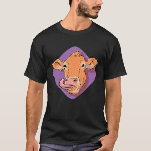 Zunge am Dienstag Kühe T-Shirt