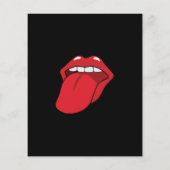 Zunge Flyer (Hinten)