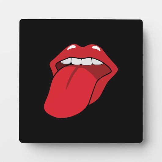 Zunge Fotoplatte (Vorderseite)