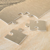 Zunge-heraus Chihuahuasepia-Puzzlespiel Puzzle (Seite)