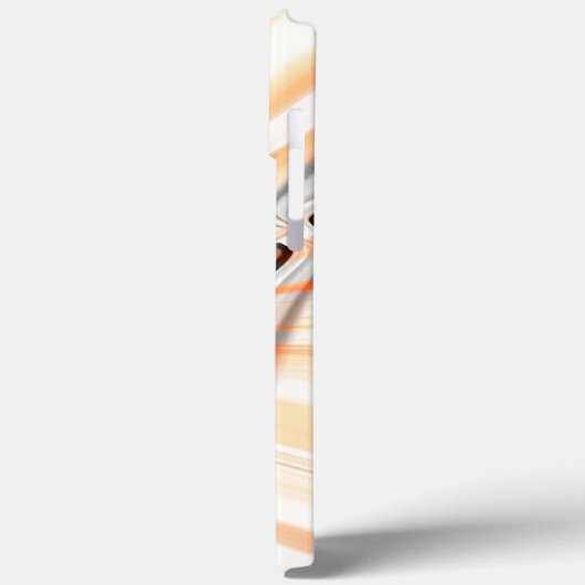 'Zunge' in glatter Farbstruktur mit Kurvendesign Case-Mate iPhone Hülle (Rückseite / Links)