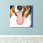 Zunge Leinwanddruck (Insitu (Holzboden))