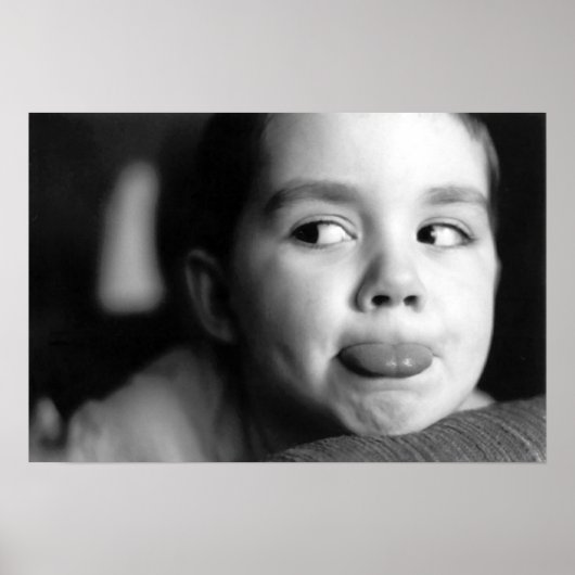 Zunge Poster (Vorne)