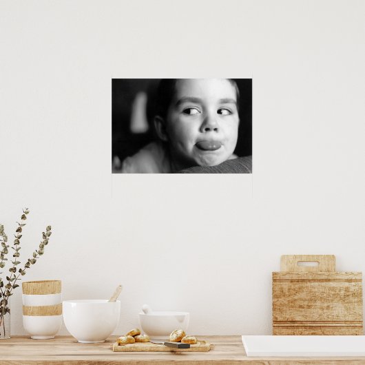 Zunge Poster (Küche)