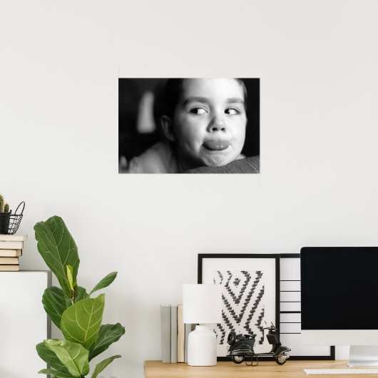 Zunge Poster (Heimbüro)