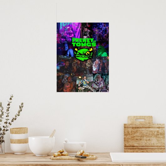 Zungen lebendes II-Poster Poster (Küche)