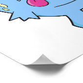 Zungenbrecher Poster (Ecke)