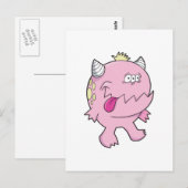 Zungenbrecher Postkarte (Vorne/Hinten)