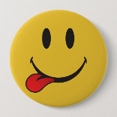Zungenemoji Button (Vorderseite)