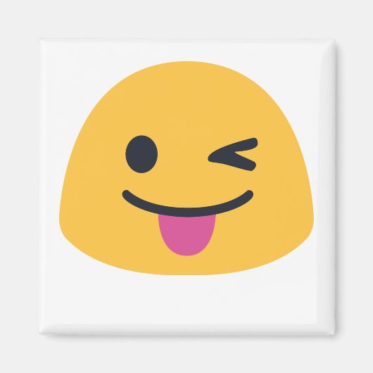 Zungenwinken Magnet (Vorne)