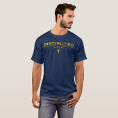 Zünger + Disziplinierte Navy T-Shirt (Vorne ganz)
