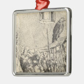 Zuni-Adler Silbernes Ornament (Links)