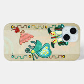 Zuni Butterfly 2 Folklore Kunst Case-Mate iPhone Hülle (Rückseite (Horizontal))