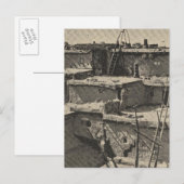 Zuni Court Postkarte (Vorne/Hinten)