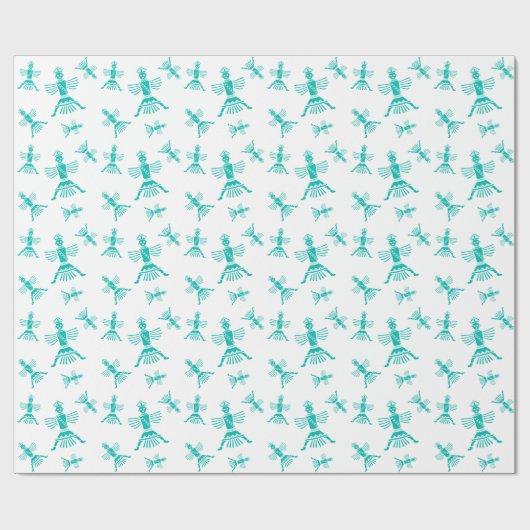 zuni knien geschenkpapier (Flach)