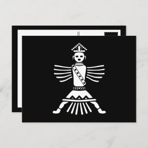 zuni knien postkarte