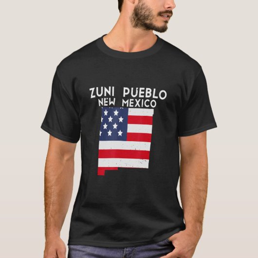 Zuni Pueblo USA Staat Amerika Reisen New Mexico N T-Shirt (Vorderseite)
