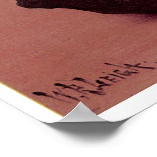 Zuni-Töpferei, 1907 Poster (Ecke)