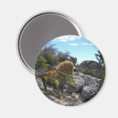 Zuniceratops Dinosaur Magnet (Vorderseite/Rückseite)