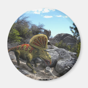 Zuniceratops Dinosaurier Magnet
