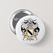 Zuniga Familienwappen Button (Vorne & Hinten)