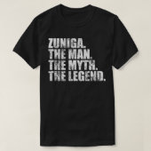 Zuniga Zuniga Familienname Zuniga Nachname Zuniga T-Shirt (Design vorne)