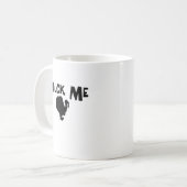 Zupfen Sie mich Kaffeetasse (Vorderseite Links)