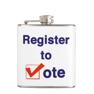 Zur Abstimmung 2024 registrieren Flachmann