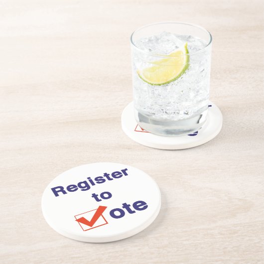 Zur Abstimmung 2024 registrieren Getränkeuntersetzer (Seite)