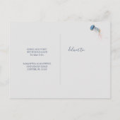 Zur Ankündigung "Adresswechsel am Strand" Postkarte (Rückseite)