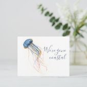 Zur Ankündigung "Adresswechsel am Strand" Postkarte (Stehend Vorderseite)