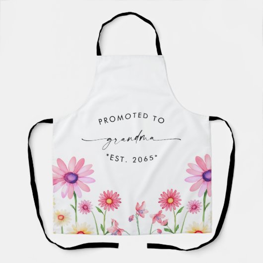 Zur Ankündigung der Großmutter-Schwangerschaft bef Schürze (Vorderseite)