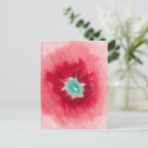 Zur Aussicht auf Blume und Bäume, 1920 von Hilma Postkarte