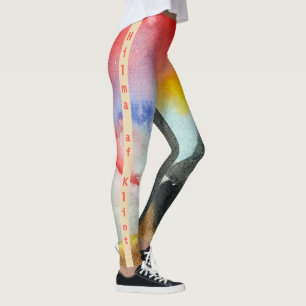 Zur Aussicht auf Blume und Bäume, 1922 von Hilma Leggings