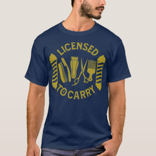 Zur Beförderung Cooler Friseurhairdres T-Shirt