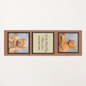 Zur besten Hunde-Mama je benutzerdefiniertes Foto  Yogamatte (Vorderseite (Horizontal))