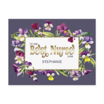 Zur besten Krankenschwester aller Zeiten. Individu