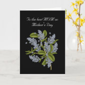 Zur besten Mama am Muttertag Karte (Gelbe Blume)