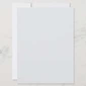 Zur Cloud Nine Wedding Einladung (Rückseite)