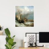 Zur Dogger Bank, Clarkson Stanfield Poster (Heimbüro)