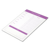 Zur Durchführung dieser Woche - Wochenplaner - Lil Notizblock (angewinkelt)