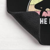 Zur Ei-Jagd - T-rex Bunny Dinosaur Ostern Mousepad (Ecke)