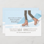 Zur Eiseinladung Einladung (Vorne/Hinten)