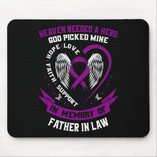 Zur Erinnerung an den Vater im Gesetz Bauchspeiche Mousepad