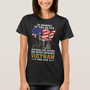 Zur Erinnerung an die 58479 Vietnamkrieger für die T-Shirt