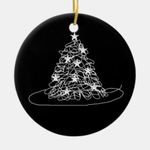 Zur Erinnerung an die Baum-Ornament Keramik Ornament