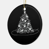 Zur Erinnerung an die Baum-Ornament Keramik Ornament (Links)